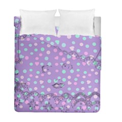 Little Face Duvet Cover Double Side (full/ Double Size) by snowwhitegirl