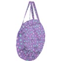 Little Face Giant Round Zipper Tote View3