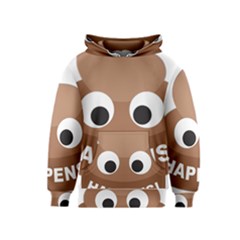 Poo Happens Kids  Pullover Hoodie by Vitalitee