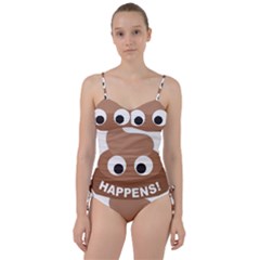 Poo Happens Sweetheart Tankini Set by Vitalitee