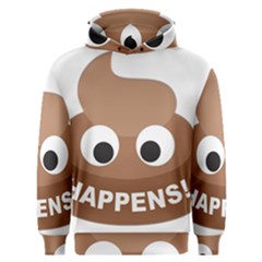 Poo Happens Men s Overhead Hoodie by Vitalitee