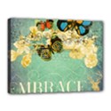 embrace shabby chic collage Canvas 16  x 12  View1