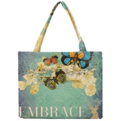 Embrace Shabby Chic Collage Mini Tote Bag by NouveauDesign