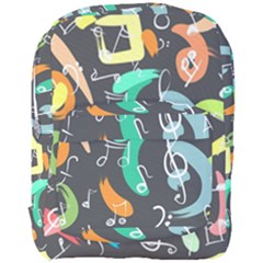 Repetition Seamless Child Sketch Full Print Backpack by Nexatart