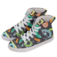 Repetition Seamless Child Sketch Men s Hi-top Skate Sneakers by Nexatart