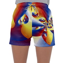 Mandelbrot Math Fractal Pattern Sleepwear Shorts by Nexatart