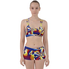 Mandelbrot Math Fractal Pattern Women s Sports Set by Nexatart