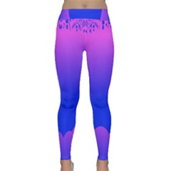 Abstract Bright Color Classic Yoga Leggings by Nexatart