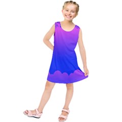 Abstract Bright Color Kids  Tunic Dress by Nexatart