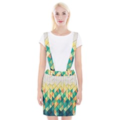 Background Geometric Triangle Braces Suspender Skirt by Nexatart