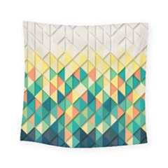 Background Geometric Triangle Square Tapestry (small) by Nexatart