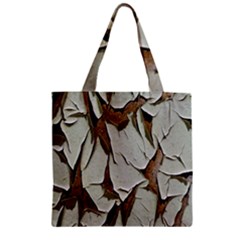 Dry Nature Pattern Background Zipper Grocery Tote Bag by Nexatart