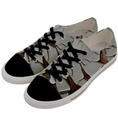 Dry Nature Pattern Background Men s Low Top Canvas Sneakers