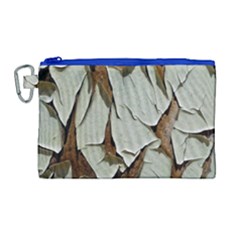 Dry Nature Pattern Background Canvas Cosmetic Bag (large) by Nexatart