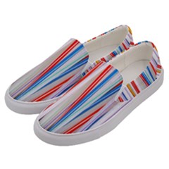 Background Decorate Colors Men s Canvas Slip Ons by Nexatart