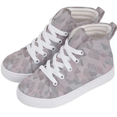 Pattern Mosaic Form Geometric Kid s Hi-top Skate Sneakers by Nexatart