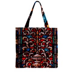 Decoration Art Pattern Ornate Zipper Grocery Tote Bag by Nexatart