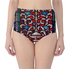 Decoration Art Pattern Ornate High-waist Bikini Bottoms by Nexatart