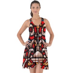 Decoration Art Pattern Ornate Show Some Back Chiffon Dress by Nexatart