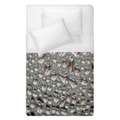 Droplets Pane Drops Of Water Duvet Cover (single Size) by Nexatart