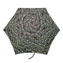 Droplets Pane Drops Of Water Mini Folding Umbrellas by Nexatart