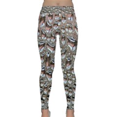 Droplets Pane Drops Of Water Classic Yoga Leggings by Nexatart