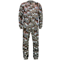 Droplets Pane Drops Of Water Onepiece Jumpsuit (men)  by Nexatart