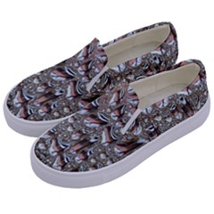 Droplets Pane Drops Of Water Kids  Canvas Slip Ons by Nexatart