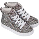 Droplets Pane Drops Of Water Kid s Hi-Top Skate Sneakers View3