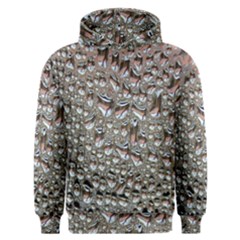 Droplets Pane Drops Of Water Men s Overhead Hoodie by Nexatart