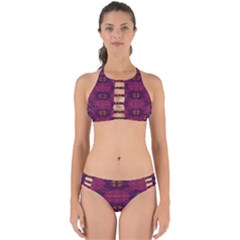 Pattern Decoration Art Abstract Perfectly Cut Out Bikini Set by Nexatart