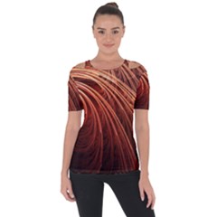 Abstract Fractal Digital Art Short Sleeve Top by Nexatart