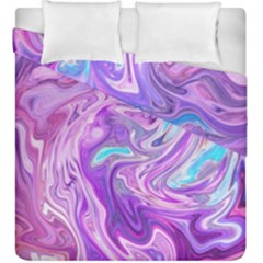 Abstract Art Texture Form Pattern Duvet Cover Double Side (king Size) by Nexatart