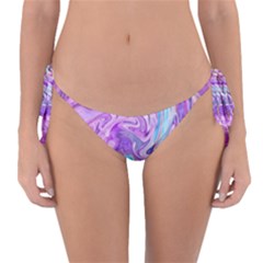 Abstract Art Texture Form Pattern Reversible Bikini Bottom by Nexatart