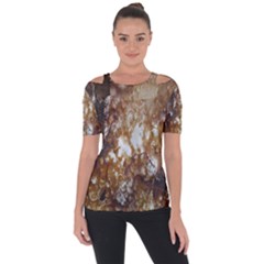 Rusty Texture Pattern Daniel Short Sleeve Top by Nexatart