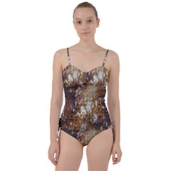 Rusty Texture Pattern Daniel Sweetheart Tankini Set by Nexatart