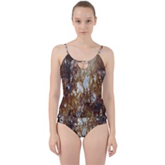 Rusty Texture Pattern Daniel Cut Out Top Tankini Set by Nexatart