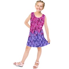 Wool Knitting Stitches Thread Yarn Kids  Tunic Dress