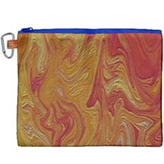 Texture Pattern Abstract Art Canvas Cosmetic Bag (xxxl) by Nexatart