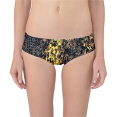 The Background Wallpaper Gold Classic Bikini Bottoms by Nexatart