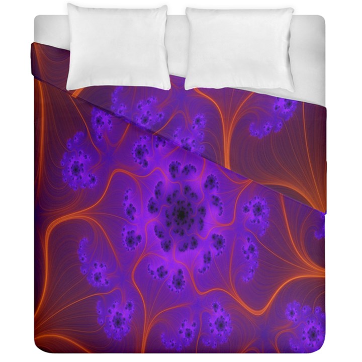 Fractal Mandelbrot Julia Lot Duvet Cover Double Side (California King Size)