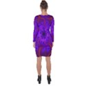 Fractal Mandelbrot Julia Lot Asymmetric Cut-Out Shift Dress View2