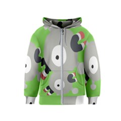 Magnemite (blue) Kids  Zipper Hoodie