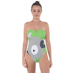 Magnemite (blue) Tie Back One Piece Swimsuit by SamEarl13