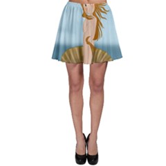 The Birth Of Venus Skater Skirt by Valentinaart