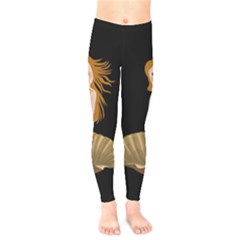 The Birth Of Venus Kids  Legging by Valentinaart