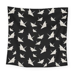 Paper Cranes Pattern Square Tapestry (large) by Valentinaart