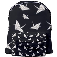 Paper Cranes Pattern Giant Full Print Backpack by Valentinaart