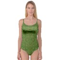 Stars In The Wooden Forest Night In Green Camisole Leotard  View1