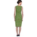 Stars In The Wooden Forest Night In Green Classic Sleeveless Midi Dress View2